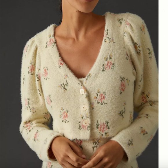 ⭐️ Daily Practice Floral Party Hipster Hippie Artsy Chic Street Sweater Dress - Picture 2 of 5